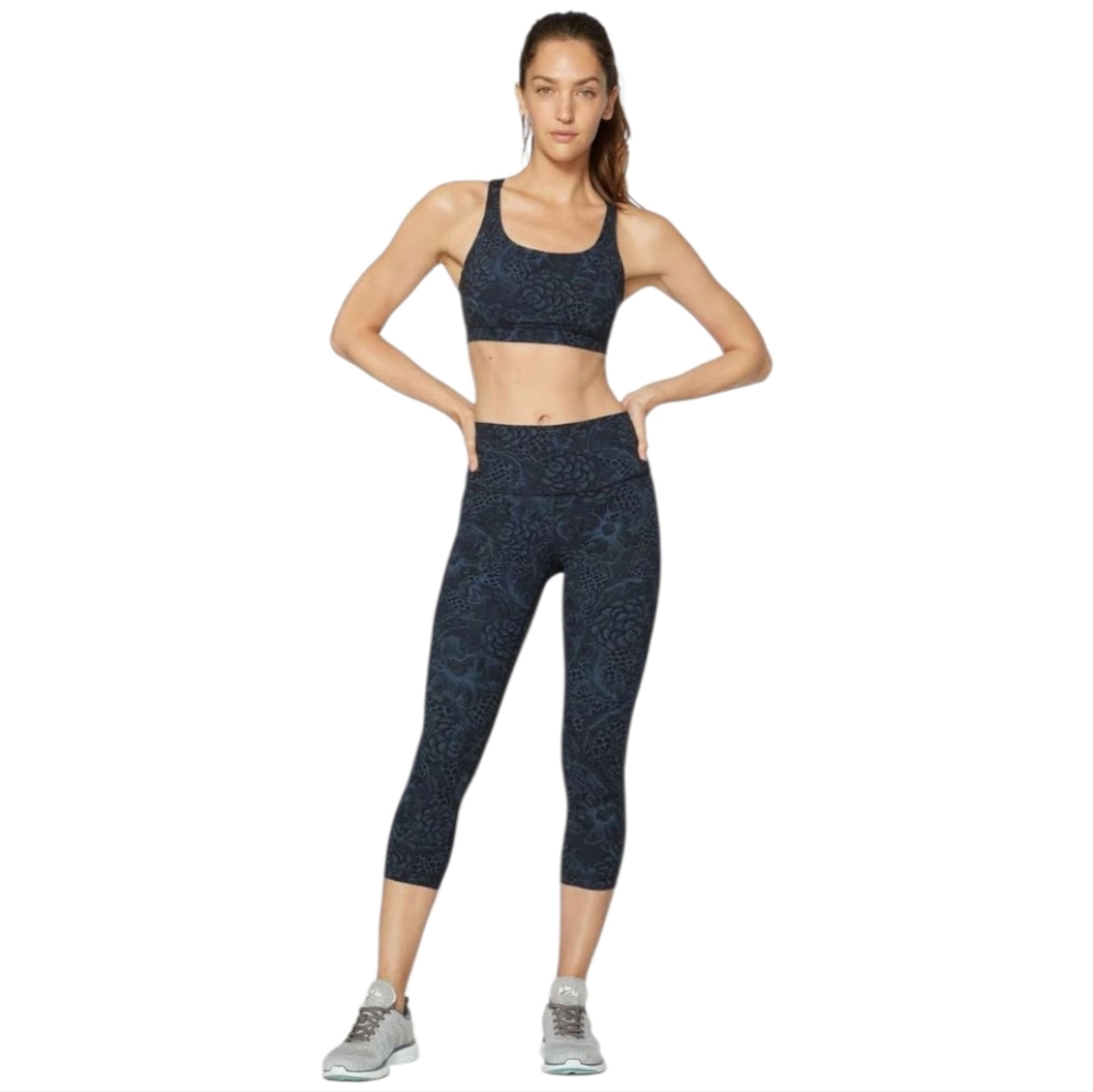 Lululemon Wunder Under Crop Hi-Rise Full-On Luxtreme | Rare | Size [6]